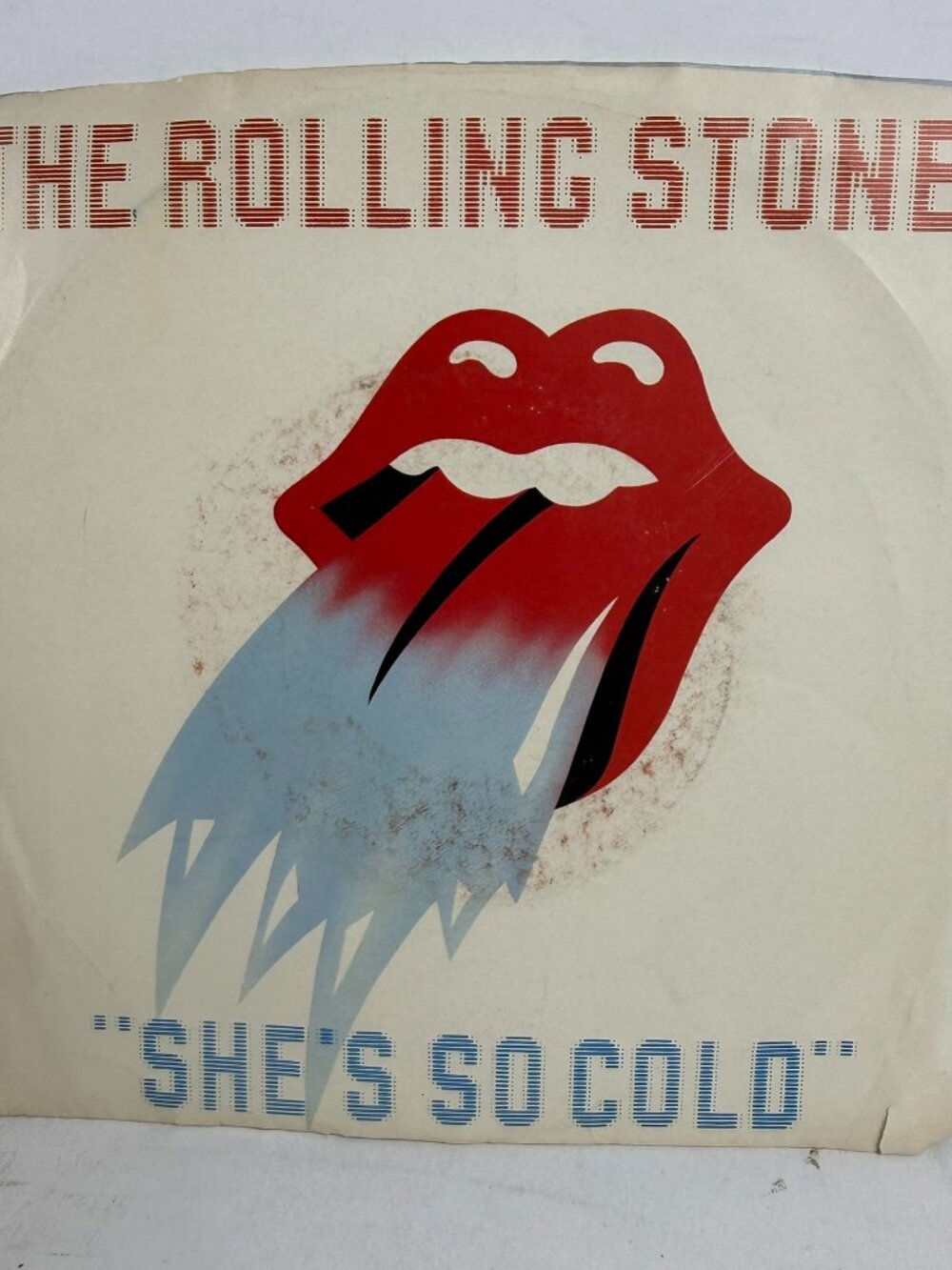 ⚠️COVER ONLY NO RECORD⚠️The Rolling Stones"She's So Cold" 1980 7" Picture Sleeve
